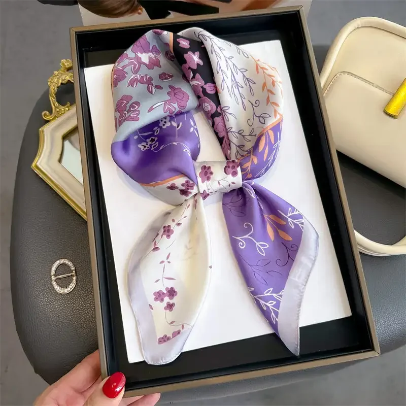 Ginkgo Leaf Printed Scarf Women Fashion - Image 3